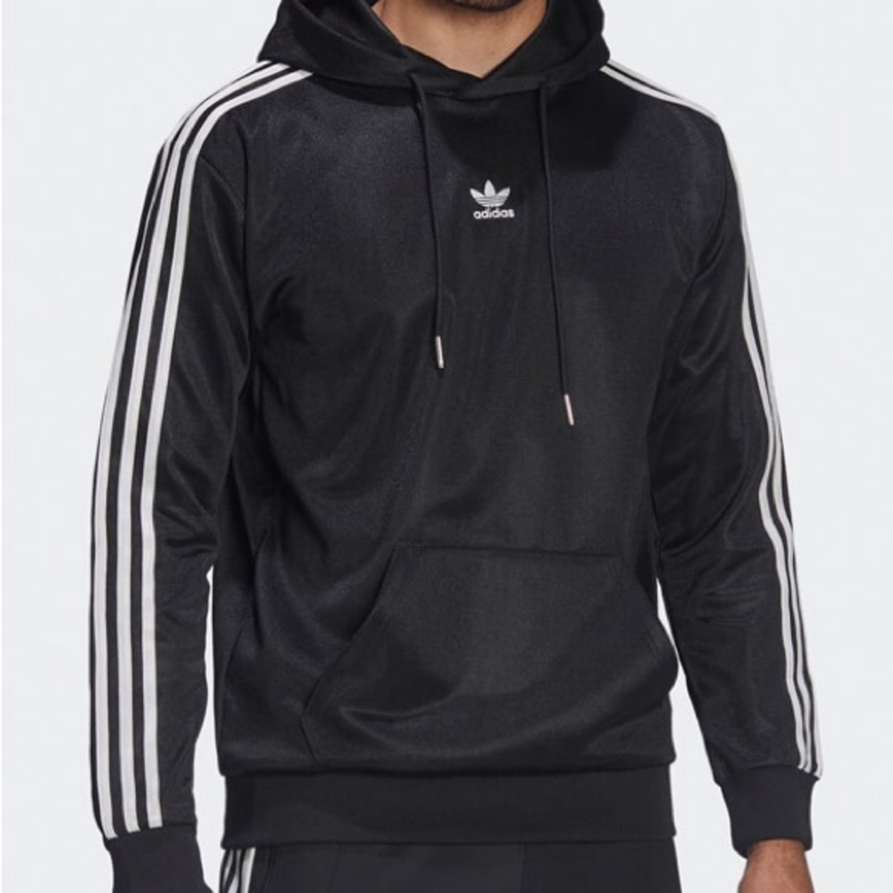Adidas black and white hoodie | Adidas Hoodie | Adidas Clothing | Hoodies